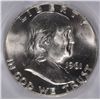 Image 2 : 1961-D FRANKLIN HALF DOLLAR PCGS MS-64