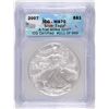 Image 1 : 2007 SILVER AMERICAN EAGLE ICG MS-70