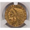 Image 2 : 1911 $5 GOLD INDIAN NGC MS-61