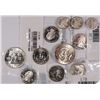 Image 2 : COLLECTOR LOT: ( 5 ) PROOF SILVER STATE QUARTERS, 1970-P  HALF DOLLAR AND MORE!