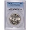 Image 1 : 1957-D FRANKLIN HALF DOLLAR, PCGS MS-64 FBL