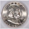 Image 2 : 1957-D FRANKLIN HALF DOLLAR, PCGS MS-64 FBL