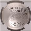Image 3 : 2014 BASEBALL HALL OF FAME SILVER DOLLAR, NGC PROOF-70 EARLY RELEASE!!  WOW!!