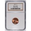 Image 1 : 1939 LINCOLN CENT NGC MS67 RD RARE!