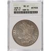 Image 1 : 1878 7/8TF MORGAN DOLLARS ANACS MS-61 (VAM-34)