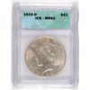 Image 1 : 1922-D PEACE DOLLAR ICG MS-62