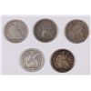 Image 1 : (5) SEATED DIMES (38, 38-O, 39, 40, 41)