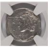Image 2 : 192X-D MERCURY DIME NGC AU DETAILS (MINT ERROR-OFF STRUCK) RARE