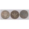Image 2 : (3) BARBER HALF DOLLARS (92, 98, 02-S)