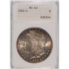 Image 1 : 1882-S MORGAN DOLLAR ANACS MS-63