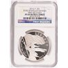 Image 1 : 2012 STAR SPANGLED BANNER COMMEN DOLLAR NGC PF-69 UC