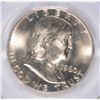 Image 2 : 1960-D FRANKLIN HALF DOLLAR, PCGS MS-64 FBL