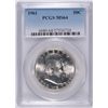 Image 1 : 1961 FRANKLIN HALF DOLLAR, PCGS MS-64