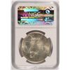 Image 4 : 1921 PEACE DOLLAR ( HIGH RELIEF ) NGC MS-63 WHITE &  VERY NICE