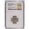 Image 1 : ANCIENT ROMAN SILVER DENARIUS, RULE OF SEV ALEXANDER, AD 222-235  NGC CHOICE-AU!