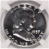Image 2 : 1957 FRANKLIN HALF DOLLAR, NGC PROOF-68!