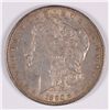 Image 1 : 1890-CC MORGAN SILVER DOLLAR, AU-53