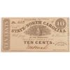 Image 1 : 1862 TEN CENT STATE OF NORTH CAROLINA