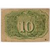 Image 2 : 1863 TEN CENT US FRACTIONAL