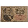 Image 1 : 1874 TWENTY FIVE CENT US FRACTIONAL