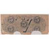 Image 2 : 1862 $5 CONFEDERATE STATES OF AMERICA