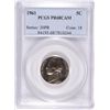 Image 1 : 1961 JEFFERSON NICKEL, PCGS PROOF-68 CAMEO!  NICE!!