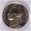 Image 2 : 1961 JEFFERSON NICKEL, PCGS PROOF-68 CAMEO!  NICE!!