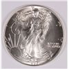 Image 1 : 1986 AMERICAN SILVER EAGLE, MS-69  NICE FIRST YEAR OF ISSUE