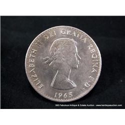 1965 ELIZABETH II DEI GRATIA REGINA F.D. COIN Showcase: 10