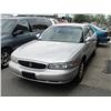 Image 1 : 2003 BUICK CENTURY, 4DR SDN, GREY, VIN # 2G4W552J531249986