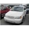 Image 1 : 2003 KIA SEDONA LX, 4DR VAN, WHITE, VIN # KNDUP131736472978