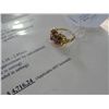 Image 2 : 14K GOLD - TESTED 1.96CT CUSTOM MADE RUBY AND DIAMOND RING