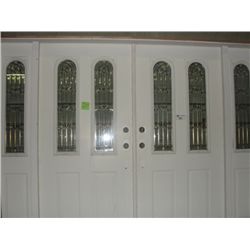 LARGE EXTERIOR FRONT ENTRANCE DOUBLE DOOR