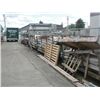 Image 2 : HUGE LOT OF SOFFIT; INCLUDING SOFFIT AGAINST THE FENCE AND SHELVING THAT SOFFIT IS ON