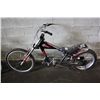 Image 1 : BLACK SCHWINN STINGRAY 1 SPEED CHOPPER STYLE CRUISER BIKE