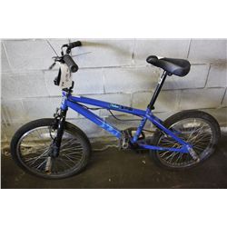 BLUE HARO 1 SPD STUNT BIKE