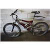 Image 1 : RED NO NAME 24 SPD FULL SUSP MOUNTAIN BIKE