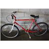 Image 1 : RED RALEIGH ROCKY 18 SPD MOUNTAIN BIKE