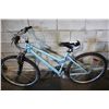 Image 1 : BLUE CARRETA MONDIAL 18 SPD FRONT SUSP MOUNTAIN BIKE