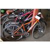 Image 1 : ORANGE DEVINCI 24 SPD ROAD BIKE (NO HANDLE BARS)