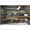 Image 1 : PAIR OF SKATE BOARDS AND BAG CART