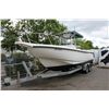 Image 1 : 1999 26' BOSTON WHALER BOAT FULLY LOADED WITH: ROAD RUNNER 31' TRAILER ONE YEAR OLD.