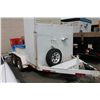 Image 2 : 2008 FLEMING T210-B54, UTILITY TRAILER, WHITE, VIN # 1F9SS102581025415