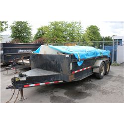 2007 TRAILTECH 16' DUMP TRAILER