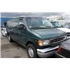 Image 2 : 1997 FORD E-150, CARGO VAN, GREEN, VIN # 1FTEE14L9VHA09161