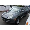 Image 1 : 2005 PORSCHE CAYENNE S, 4 DOOR SUV, GREY, VIN # WP1AB29P95LA61278