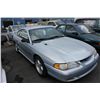 Image 2 : 1994 FORD MUSTANG, 2 DOOR, GREY, VIN # 1FALP4047RF210467