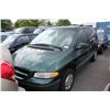 Image 1 : 1999 DODGE CARAVAN SE, 2 DOOR, GREEN, VIN # 1B4GP45R4XB885680