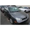 Image 2 : 2006 FORD FOCUS SE, 2DR HATCHBACK, GREY, VIN # 1FAFP31N66W240232