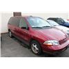 Image 2 : 2003 FORD WINDSTAR SPORT, VAN, RED, VIN # 2FMZA57403BA30382